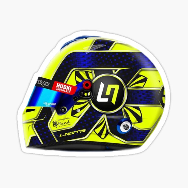 Lando Norris' helmet image